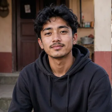 Portrait of Suman Thapa